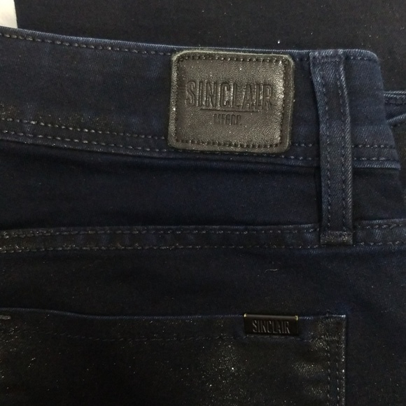Ladies Sinclair jeans indigo blue with shimmer - Picture 2 of 7